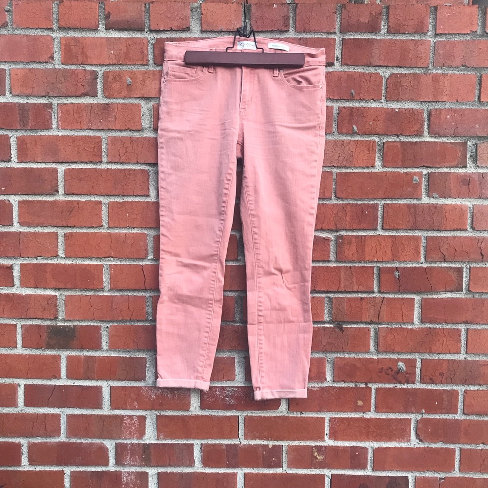 Skinny ankle jeans!